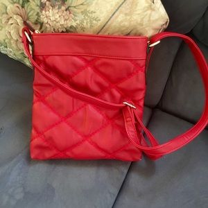 Cranberry red purse